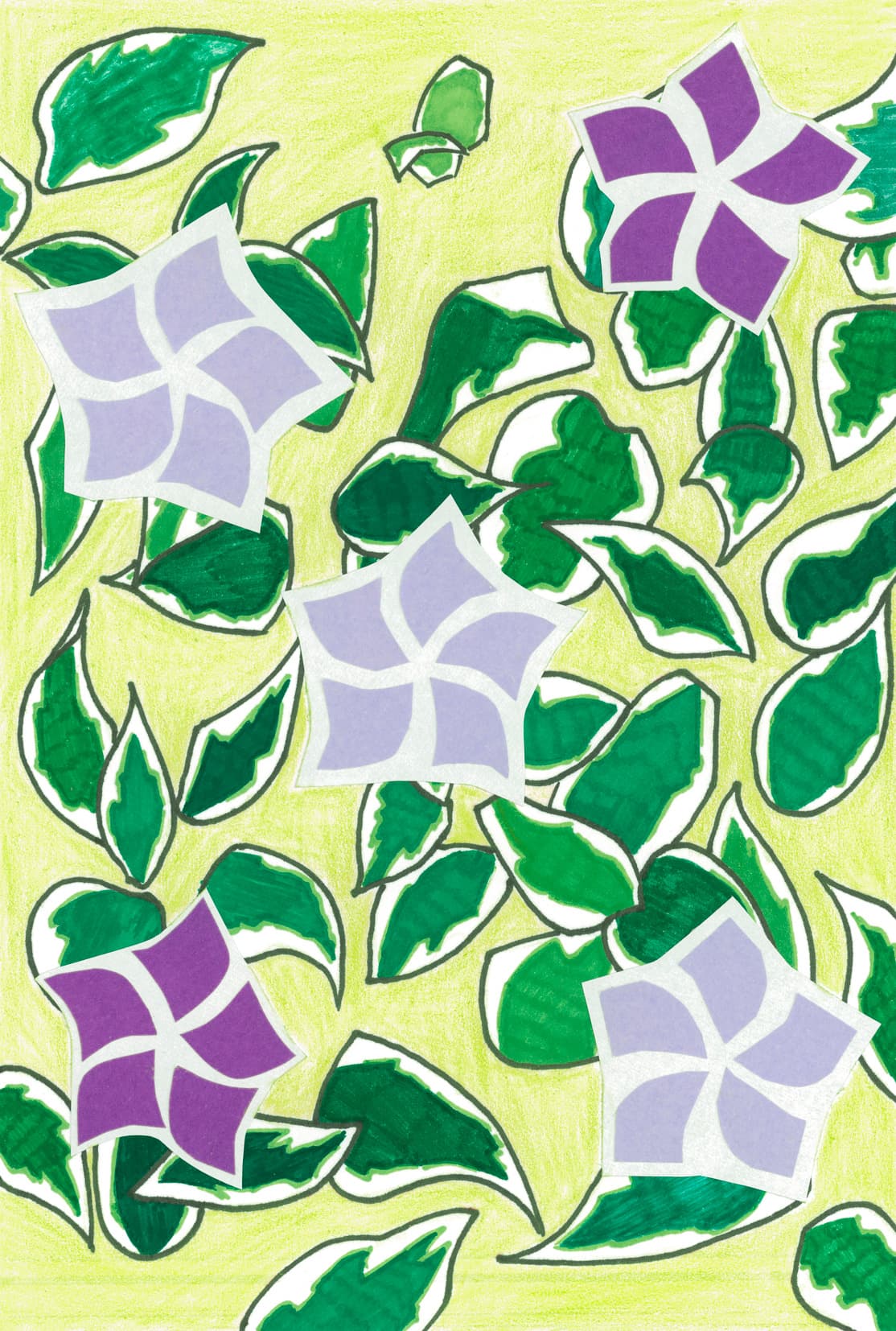 ツルニチニチソウ